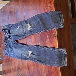 Hollister like new distressed skinny jeans